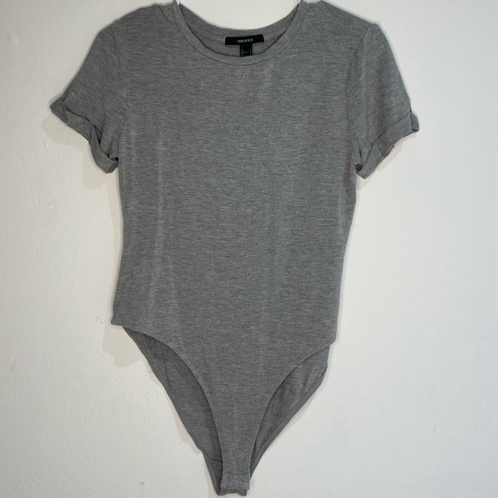 Grey bodysuit